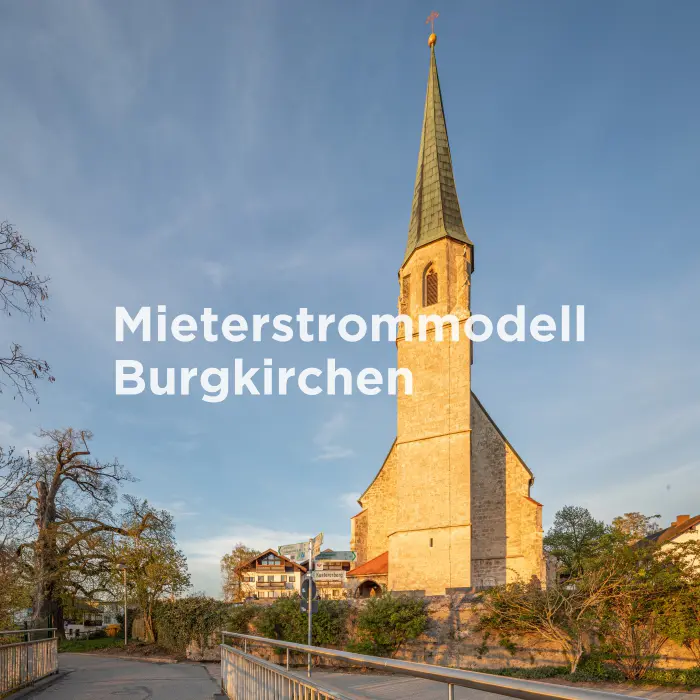 Mieterstrommodell Burgkirchen